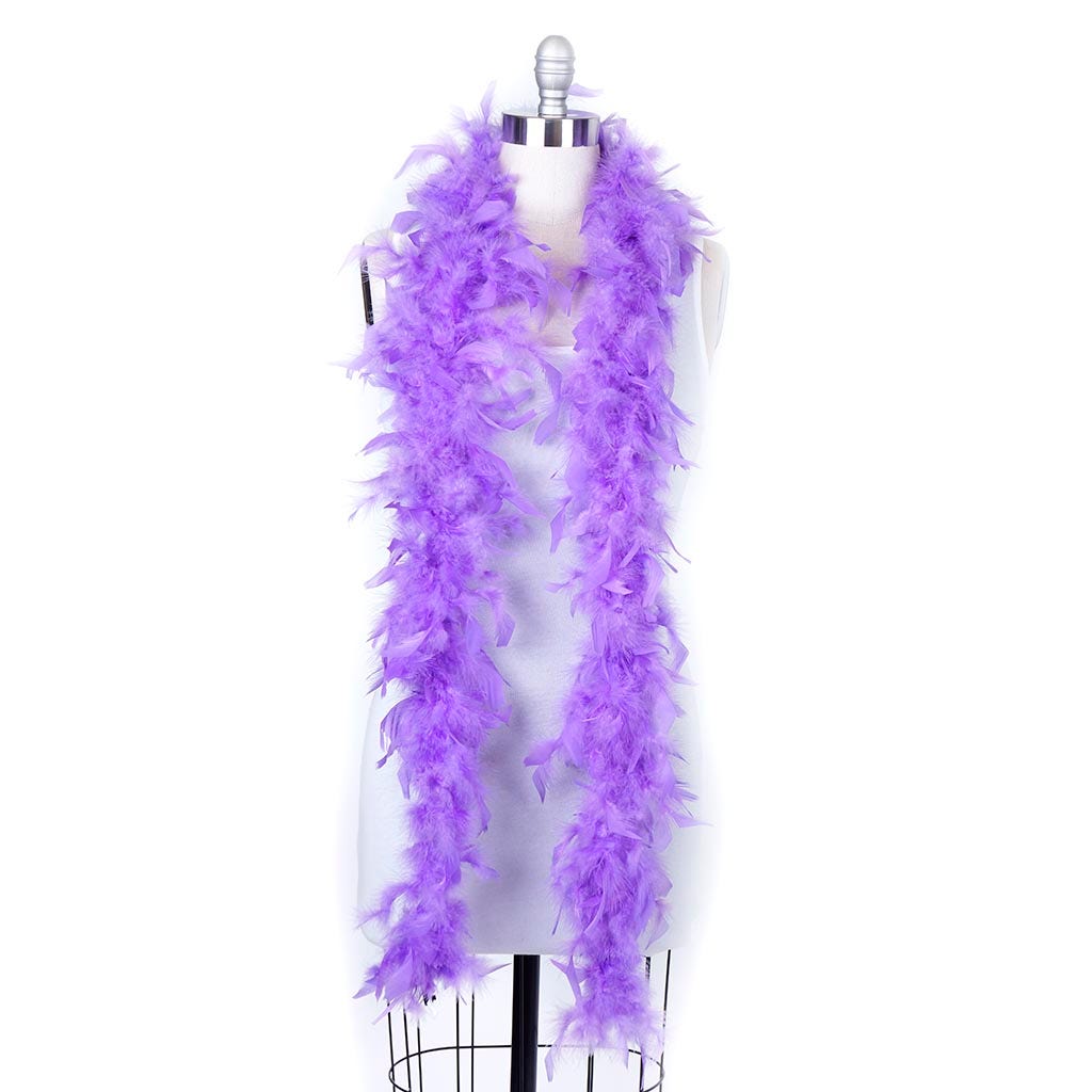 Chandelle Feather Boa - Lightweight - Lavender
