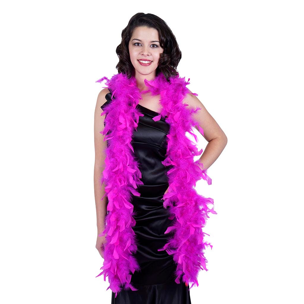 Chandelle Feather Boa - Lightweight - Very Berry