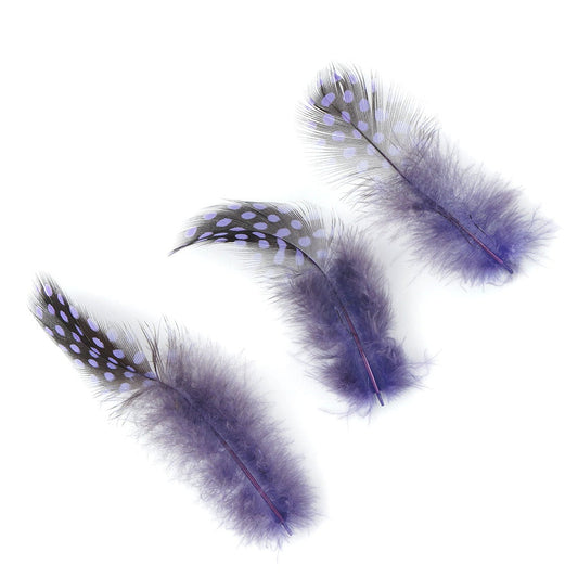 1/4 lb Turquoise Blue Guinea Hen Plumage Feathers