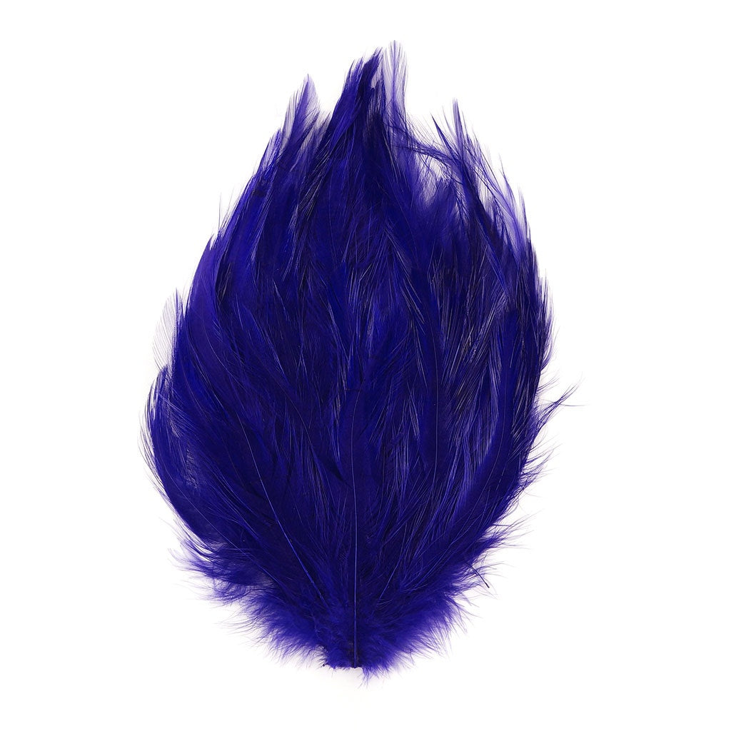 Feather Hackle Pads Dyed - Regal