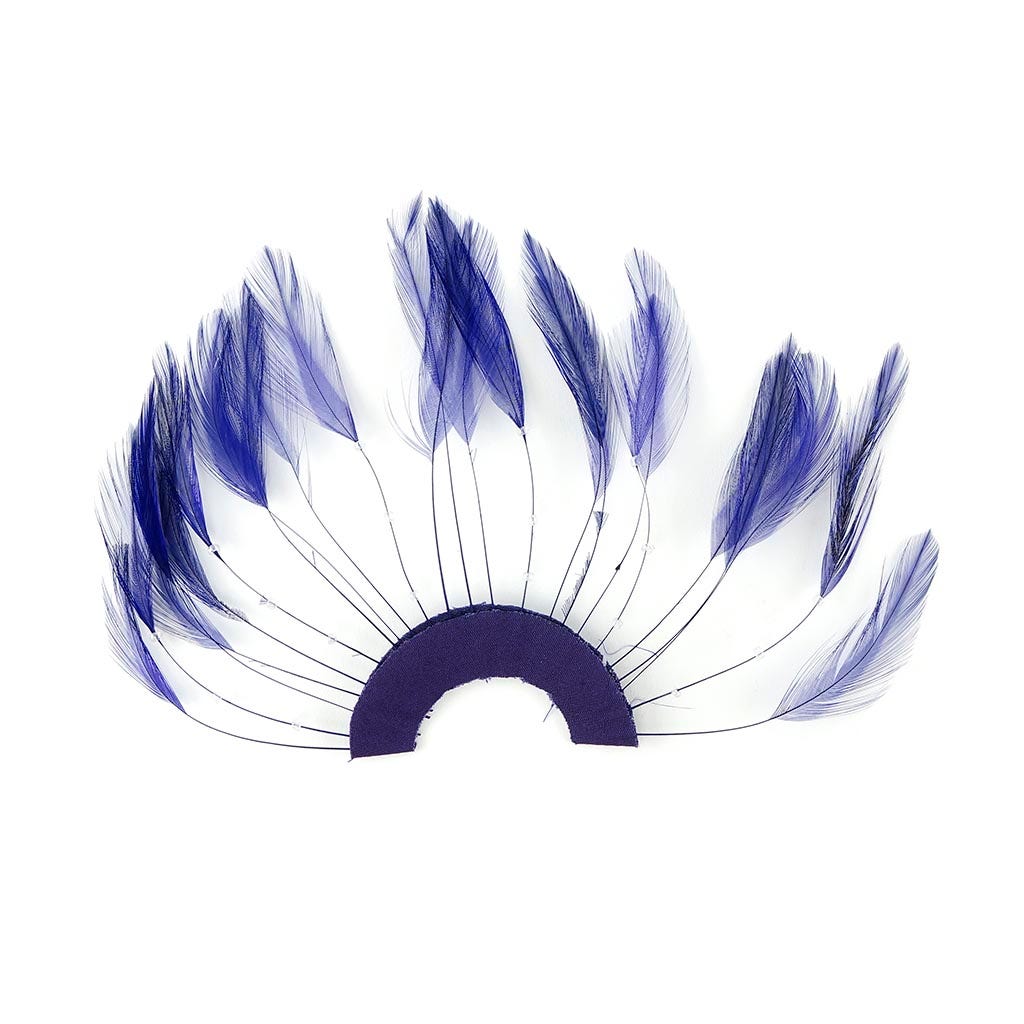Feather Hackle Plates Solid Colors - Regal