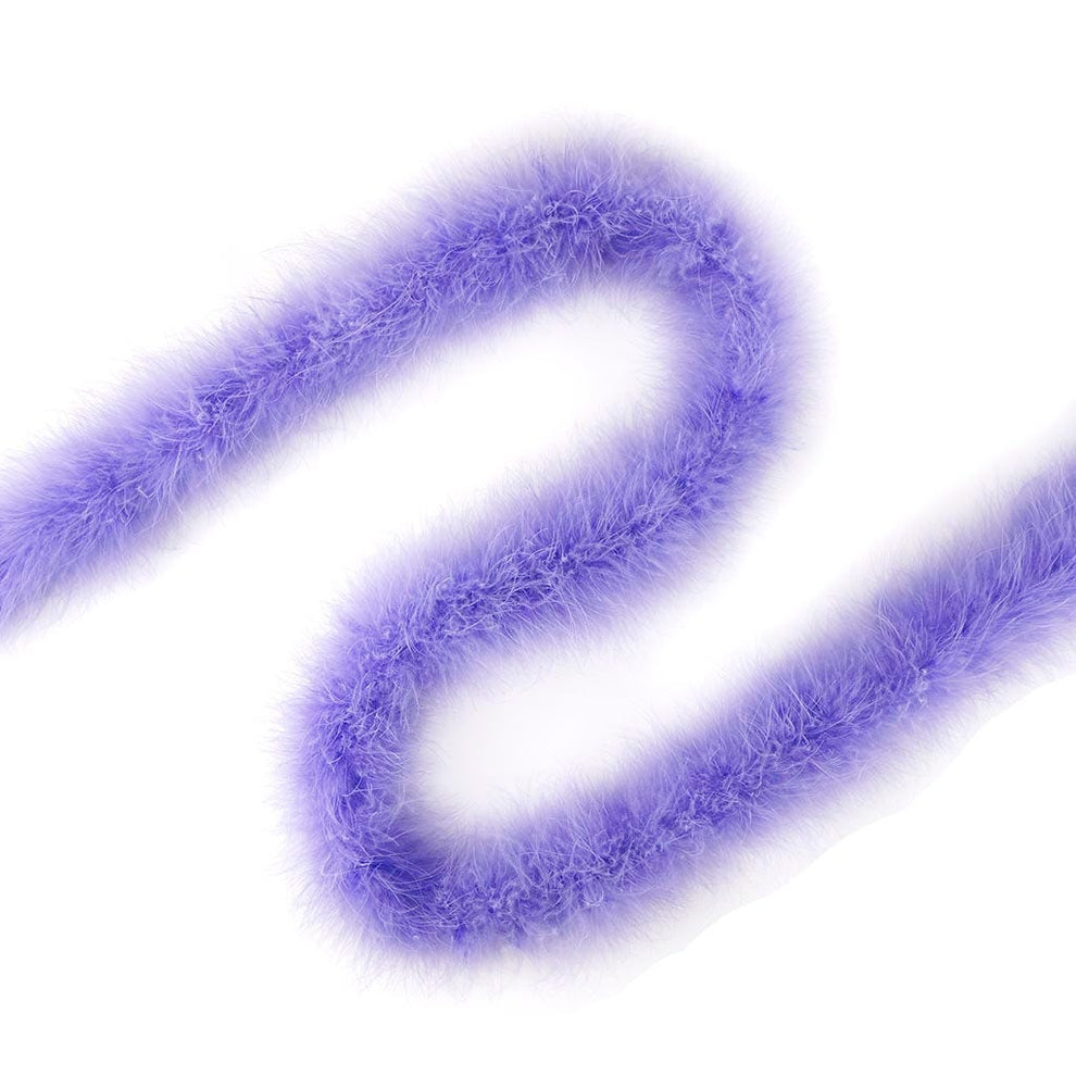 Lavender Marabou Feather Boa For Sale | Heavy Weight Solid Color Boa ...