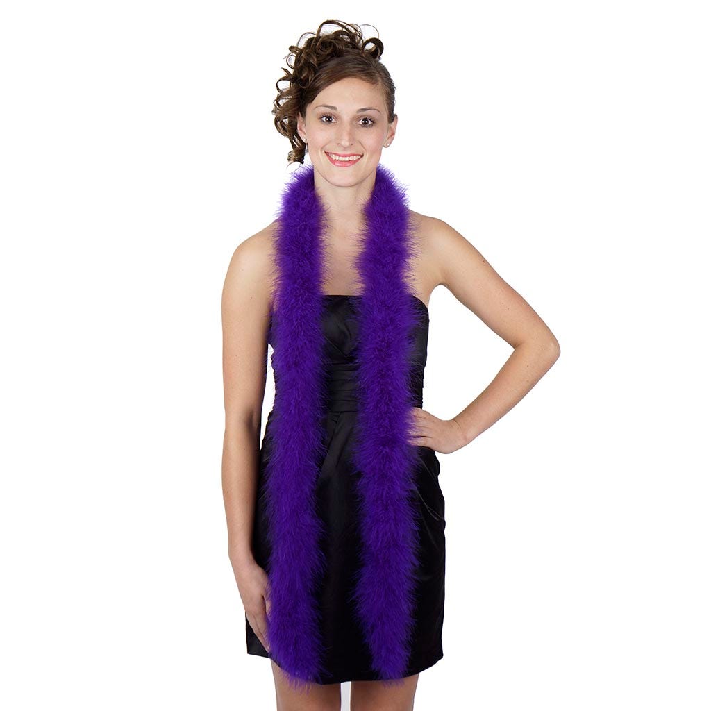 Full Marabou Feather Boa - Regal