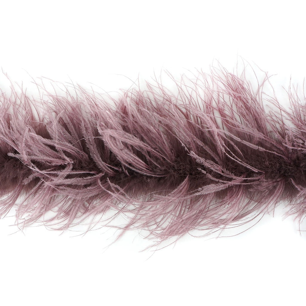 Two Ply Ostrich Feather Boa - Amethyst