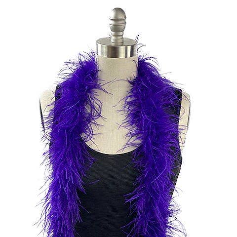 Ostrich Feather Boa - Value Three-Ply - Regal