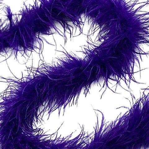 Ostrich Feather Boa - Value Three-Ply - Regal