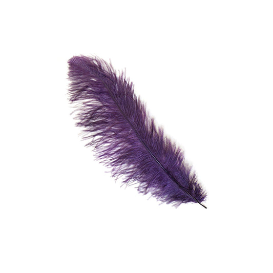 Ostrich Feathers-Floss - Plum