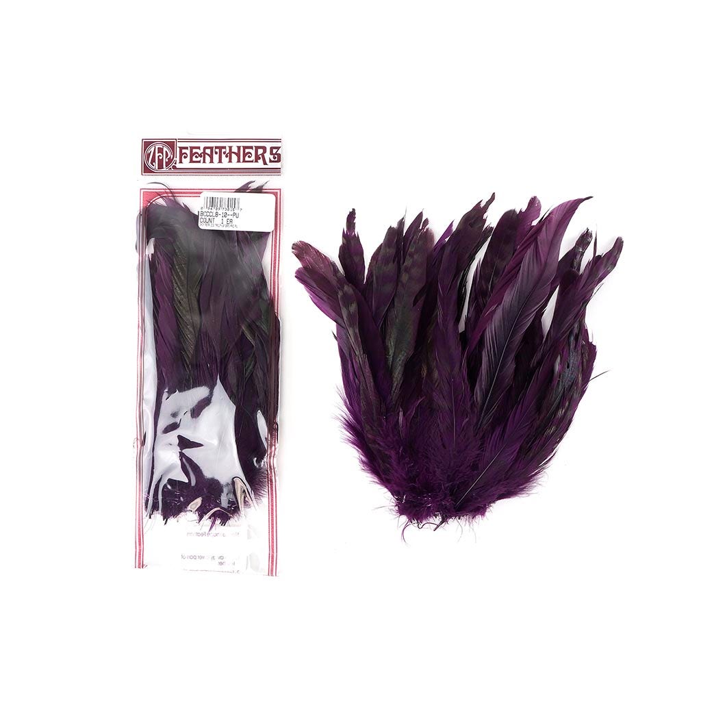 Rooster Coque Tails-Chinchilla Purple