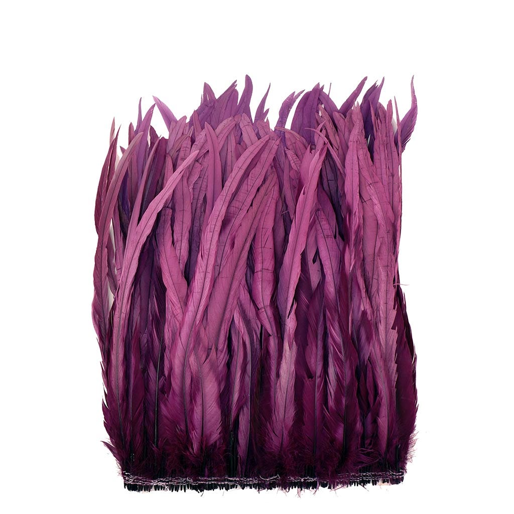 Rooster Coque Tails-Bleach-Dyed - Purple