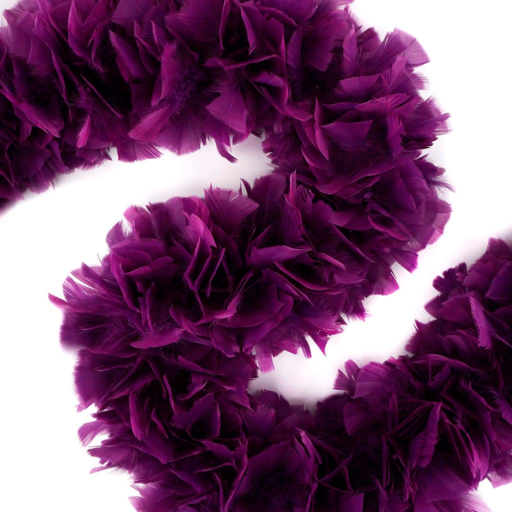 Turkey Boas Solid Colors - Purple