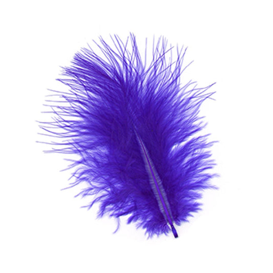 Turkey Marabou Dyed - Dark Lilac