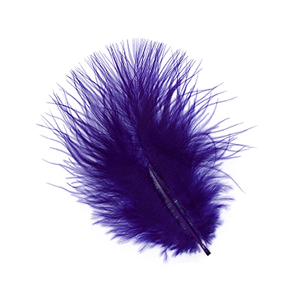 Loose Turkey Marabou Dyed - Regal