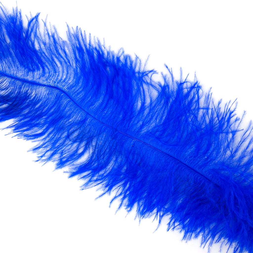 Ostrich Feathers-Floss - Royal