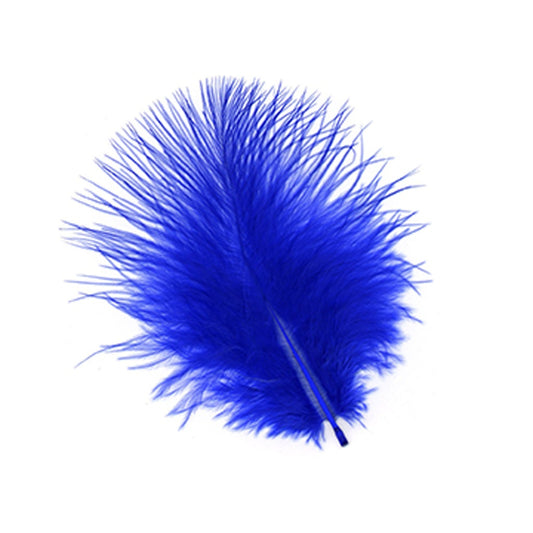 Turkey Marabou Dyed - Royal