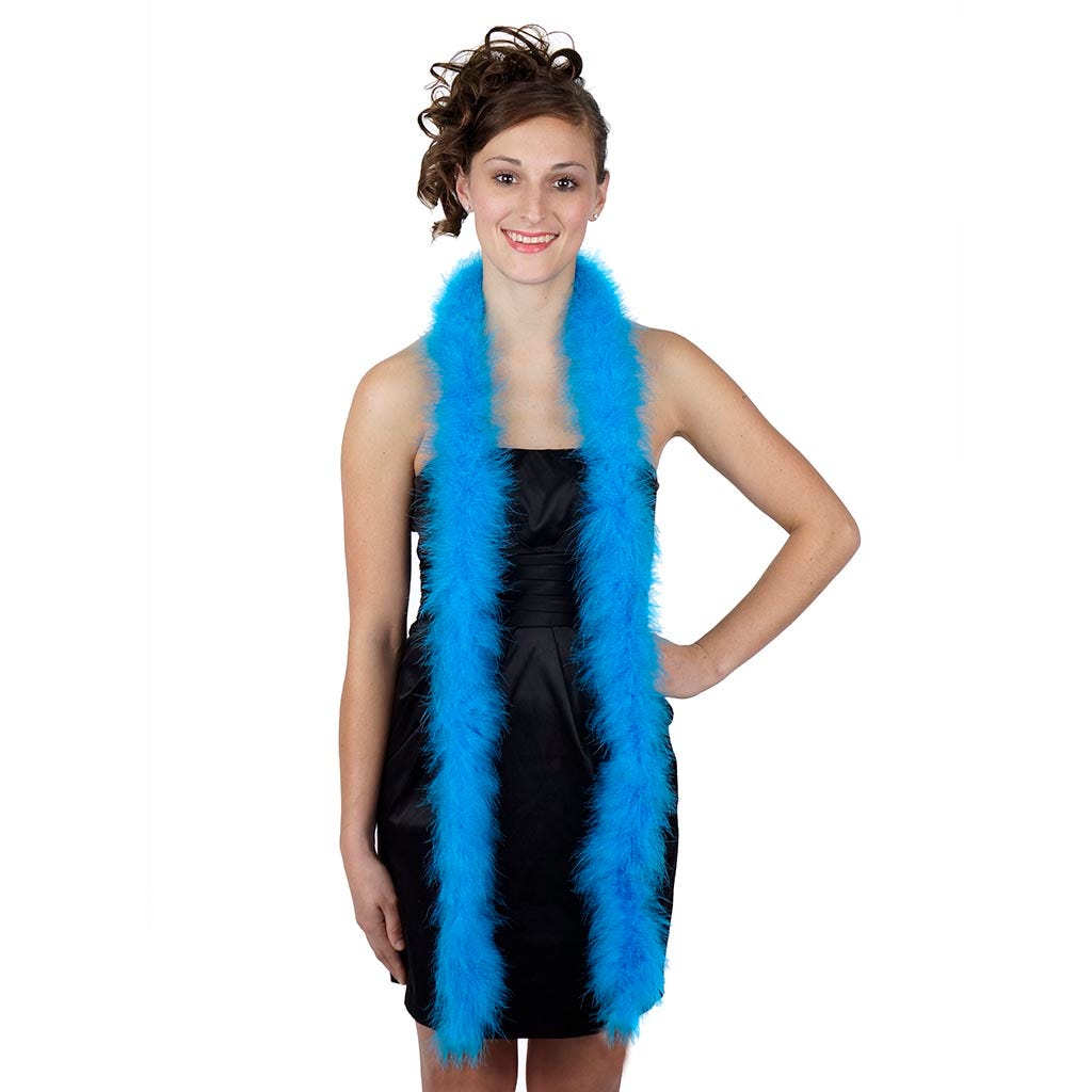 Marabou Feather Boa - Mediumweight - Dark Turquoise