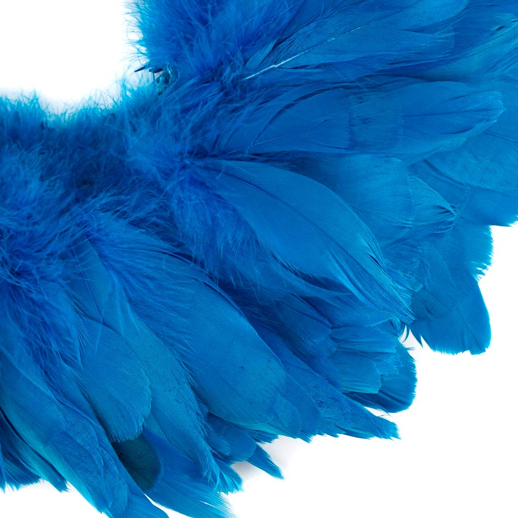 Goose Nagorie Feathers Dyed - Dark Turquoise