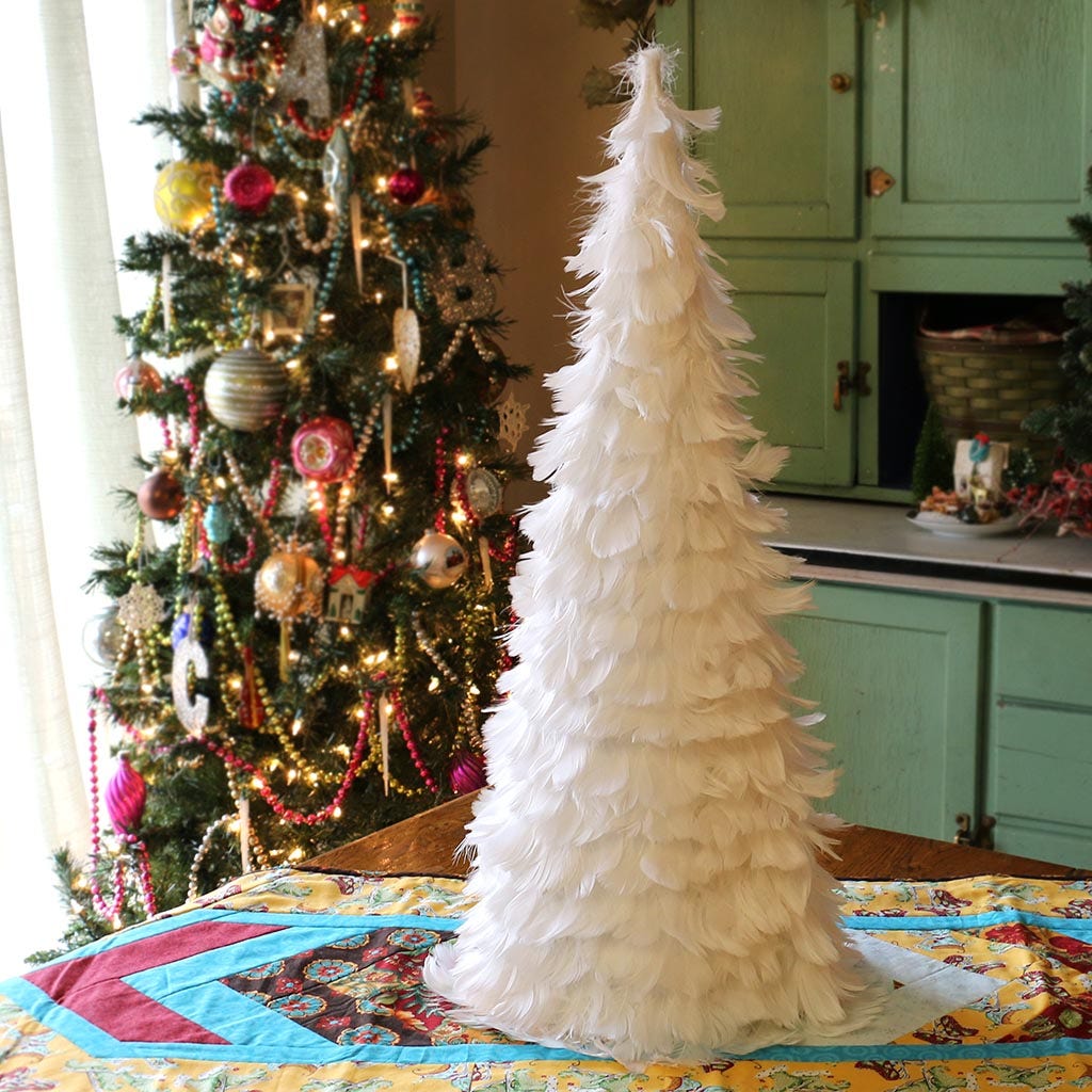 Pheasant feather tree topper  Christmas tree feathers, Christmas