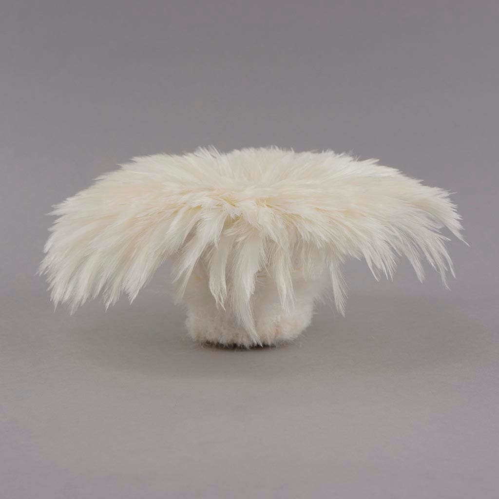 Rooster Hackle-White-Dyed - White