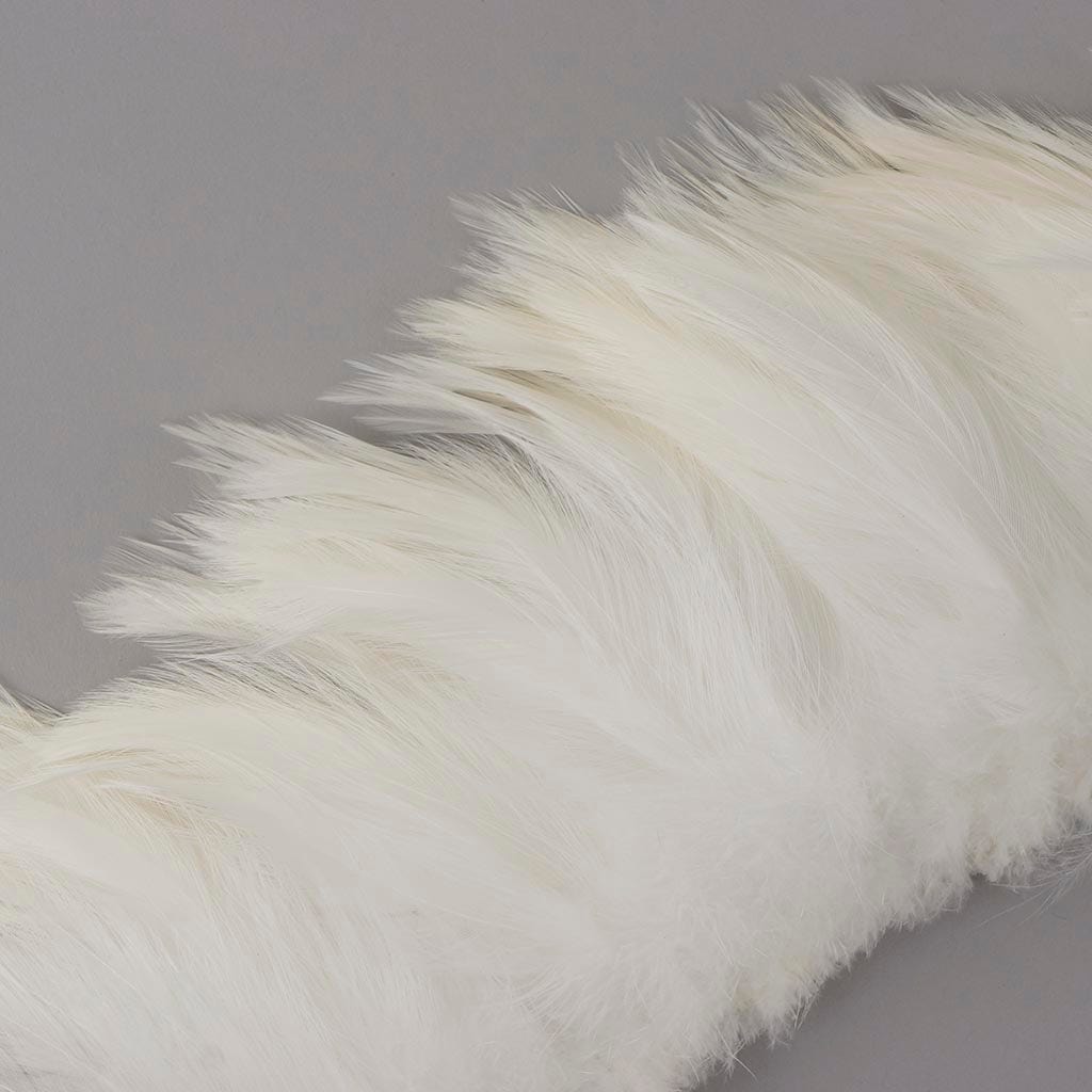 Rooster Hackle-White-Dyed - White