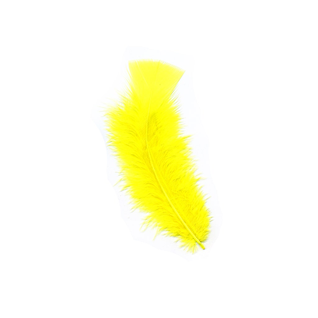 LOOSE TURKEY FLATS DYED SOLID - Fluorescent Yellow