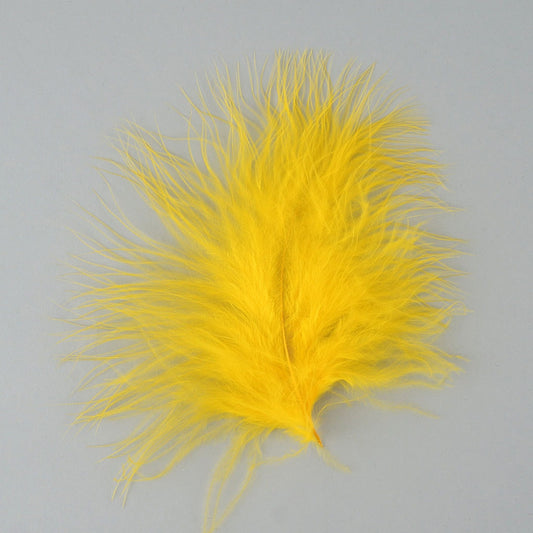 Turkey Marabou Dyed - Gold